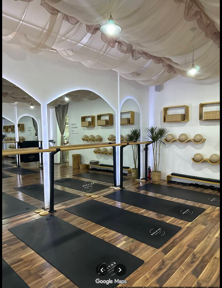 Interior del estudio Breathe